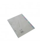 Separadores A5 Cartolina 12un (5 Cores)