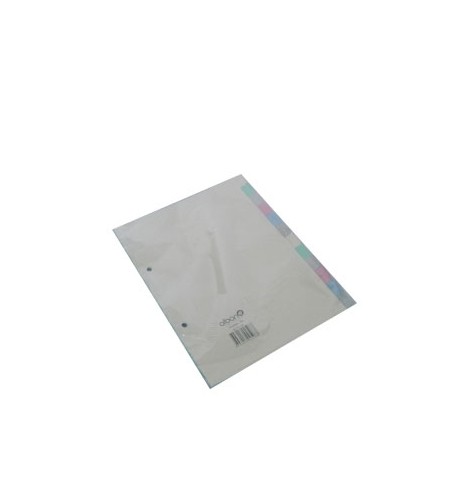 Separadores A5 Cartolina 12un (5 Cores)