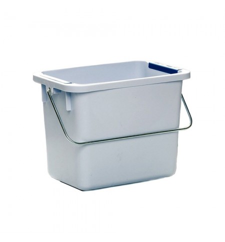 Balde para Panos 6 Litros Azul Vileda Professional