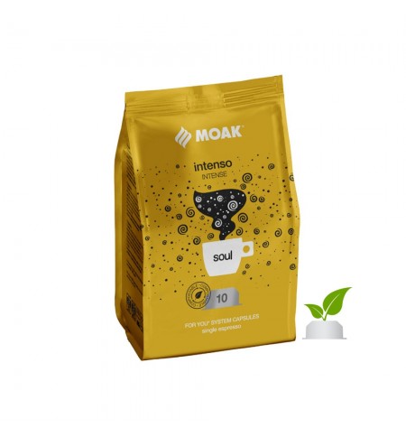 Café Cápsulas ForYou Single Compostável Intenso Soul 100un