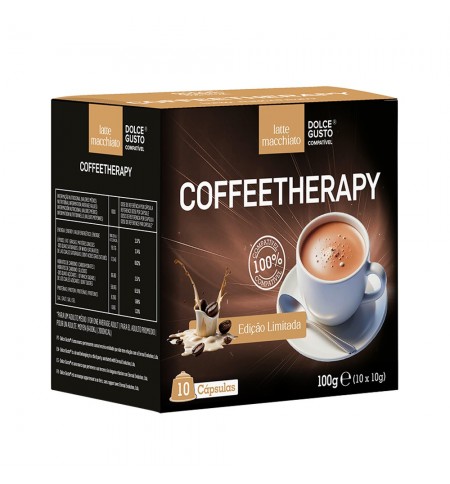 Cápsulas Café com Leite p/Dolce Gusto CoffeeTherapy 10un