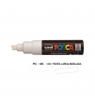 Marcador Uniball Posca PC-8K 8mm Branco (1) 1un