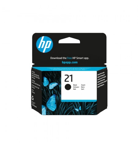 Tinteiro HP 21 Preto C9351AE 5ml 190 Pág.