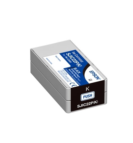 Tinteiro Epson SJIC22P Preto C33S020601 33ml