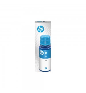 Tinteiro HP 31 Azul 1VU26A 70ml 8000 Pág.