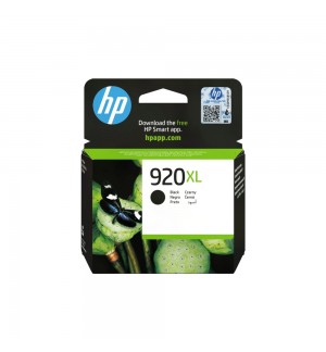 Tinteiro HP 920XL Preto CD975AE 32ml 1200 Pág.