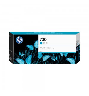 Tinteiro HP 730 Azul P2V68A 300ml