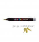 Marcador Uniball Posca PCF-350 1-10mm Ouro (25) 1un