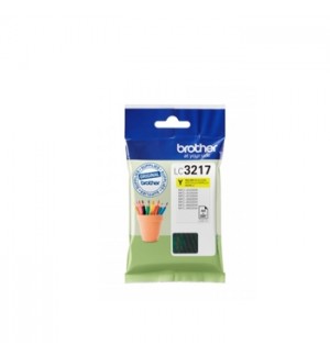 Tinteiro Brother LC3217Y Amarelo 550 Pág.