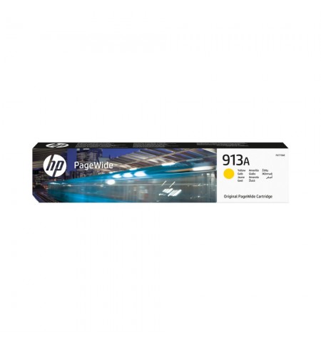 Tinteiro HP 913A Amarelo F6T79AE 37ml 3000 Pág.