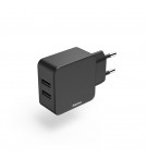 Carregador USB-A 2 Portas 12W Preto