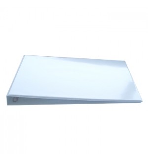 Pasta Arquivo L/E Plast 4 Argolas A3 Branco