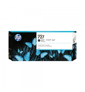 Tinteiro HP 727 Preto Matte C1Q12A 300ml