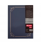 Capa para Certificados / Diplomas 245x316mm 300gr Azul 5un