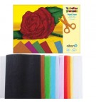 Papel Crepe 24x31cm Sortido Bloco 20 Folhas