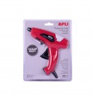 Pistola de Cola Quente Apli 40W Ø 11 mm+ 2 Recargas