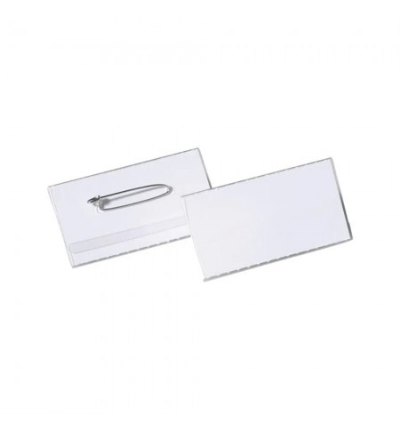 Porta-Nomes Horizontal 90x57mm Alfinete 50un