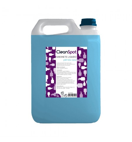 Sabonete Líquido Mãos Cleanspot Pérola Azul 5L