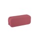 Estojo Silicone Up North com Fecho Rosa Coral Apli