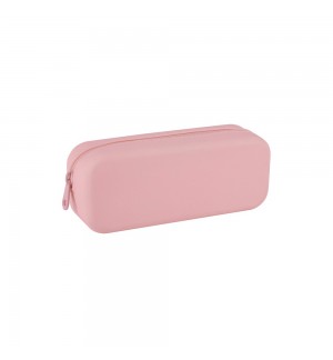 Estojo Silicone Up North com Fecho Rosa Pastel Apli