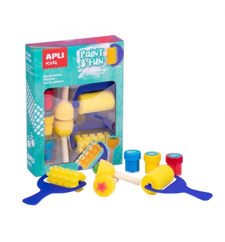 Conjunto Pinturas Apli Kids Paint & Fun