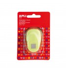 Furador Apli forma em Quadrado Verde