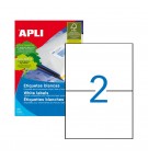 Etiquetas 210x148mm 100Fls A4 Apli 200un