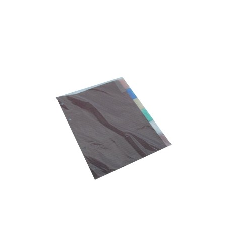 Separadores A5 Plástico - 6un (6 cores)