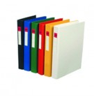 Pasta Arquivo L/E Plástico 310x227mm 2 Argolas Vermelho