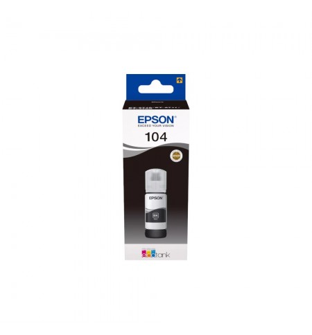 Tinteiro Epson 104 Preto C13T00P140 70ml 4500 Pág.