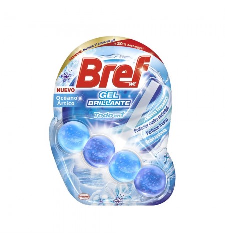 Bloco Sanitário Bref Oceano Gel Brilhante 42gr