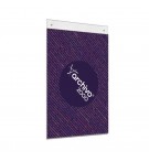 Expositor Parede A3 Vertical com Perfuração