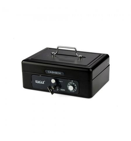 Cofre 196x156x85 Eagle com Código Preto