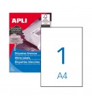 Etiquetas 210x297 Apli 500 Folhas A4 500un