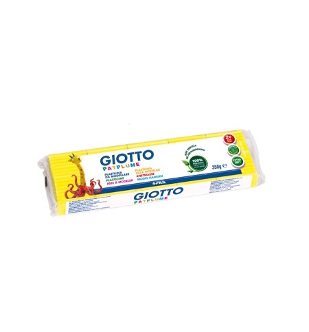 Plasticina Amarelo Patplume Giotto 350g