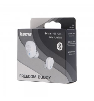 Auriculares Bluetooth Hama In-Ear Freedom Buddy Branco