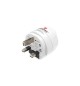Adaptador Corrente Viagem Type-G Branco