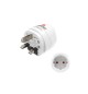 Adaptador Corrente Viagem Type-G Branco