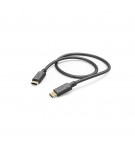 Cabo USB-C 2.0 para USB-C 1m Preto