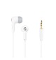 Auriculares In-Ear Jack 3.5mm Gloss Branco