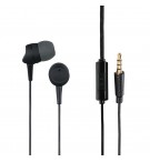 Auriculares In-Ear Jack 3.5mm Kooky Preto