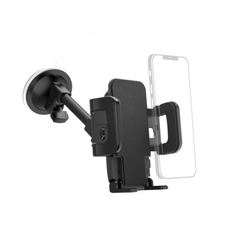 Suporte Smartphone Carro c/Ventosa Compact Preto