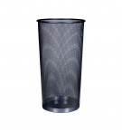 Porta Guarda-Chuvas Metálico de Rede Preto