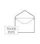 Envelopes 070x105mm A7 s/Janela s/Cola 080g Branco 100un