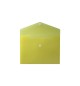 Bolsa Envelope 25x18cm A5 Fecho Velcro Plástico Amarelo Ma