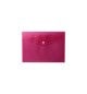 Bolsa Envelope A5 Fecho Velcro Plástico Vermelho Mate