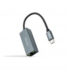 Adaptador USB-C para Ethernet Gigabit Cinza