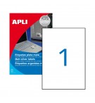 Etiquetas Resistentes 210x297mm 20Fls Poliester Mate 20un