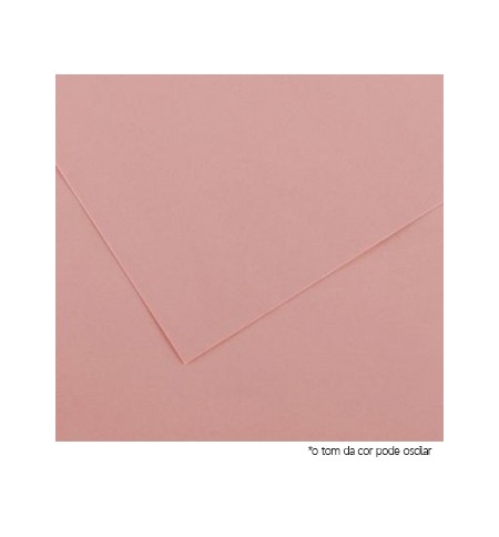Cartolina 50x65cm Rosa 185g 1 Folha Canson