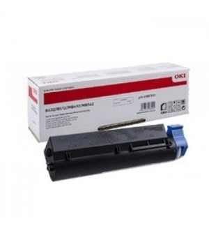 Toner OKI Preto 45807111 12000 Pág.